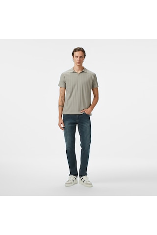 Nautica Erkek Yeşil Classic Fit Polo Yaka T-shirt 026 K55560t Yeşil
