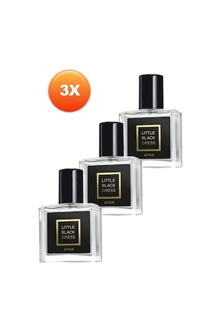 Avon Little Black Dress Kadın Parfüm EDP 3 x 30 ML