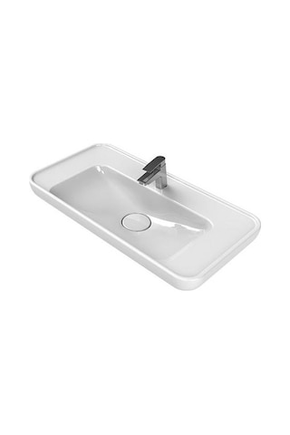 Turkuaz Seramik Cerastyle Lal 70 x 42 CM Tezgah Üstü Çanak Lavabo