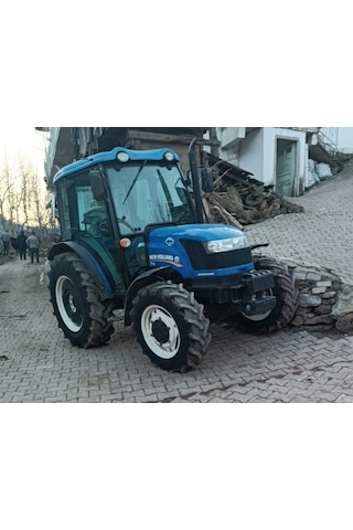 New Holland Tt 55 Kabinli Traktör Kılıfı Branda 2014-2023 Model Arası - Kaporta Ve Koltuk Kılıfı+çamurluk Kılıfı