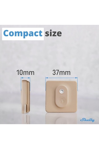 Shelly Blu H& T Mokka / Bluetooth Kontrollü Sıcaklık Ve Nem Sensörü / Su Sıçramasına Karşı Korumalı Ve Toz