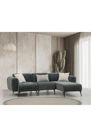 Reyna Köşe Koltuk Mona12 Gri