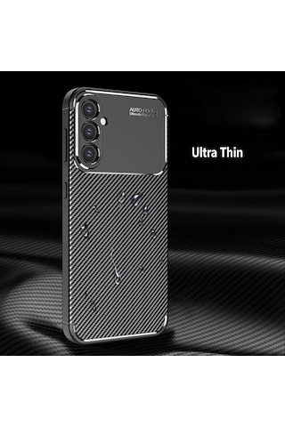 Samsung Uyumlu Galaxy A16 Kılıf Kamera Korumalı Yumuşak Karbon Silikon