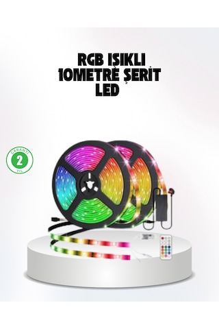 Müziğe Duyarlı Renkli Smart Şerit Led Işık Usb Bağlantılı Ambiyans Aydınlatma Çok Renkli