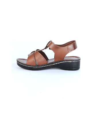 Moda Ayakkabı 01143 Polero Kadın Düz Yazlık Sandalet 001