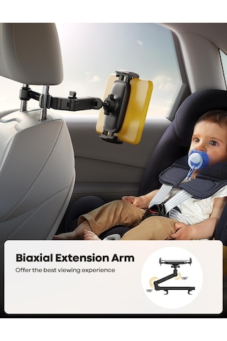 Lamicall Araç Içi Koltuk Arkasi Cep Telefonu Ve Tablet Tutucu Ch06