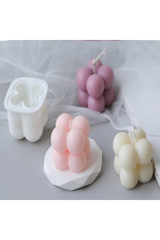 Mum Kalıpları Bubble Silikon Kalıp - Küçük