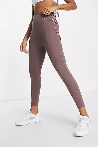 Nike One Training Novelty Dri Fit High Rise 7/8 Leggings 2 Cepli Yüksek Belli Kadın Antreman Taytı K Çok Renkli
