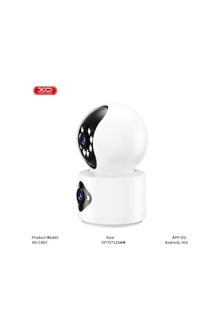 Çift Kameralı 1080p Hd Gece Görüşlü Akıllı Wi-fi Güvenlik Kamerası