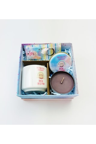 Giftmoda Bu Işıltılı Hayatı Ben Seçtim Tasarımlı Kutulu Hediye Seti Genel