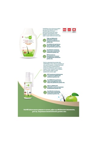 Hair Md Bakım ve Onarım Şampuanı 300 ML + Saç Serumu 60 ML