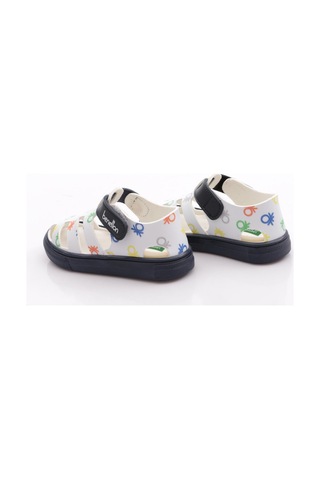 Benetton Bn-1400 Çocuk Sandalet Lacivert Monogram