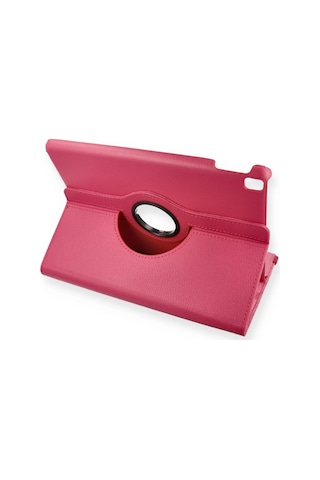 Apple Uyumlu iPad Pro 13 2024 Kılıf 360 Tablet Deri Kılıf - Pembe Tdrtr