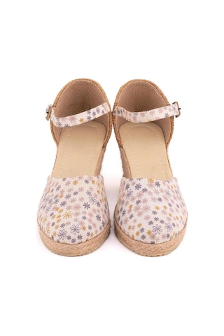Star Tombis Gerçek Elişi Hasır Dolgu Topuk Keten Hasır Espadril Handmade Çok Renkli