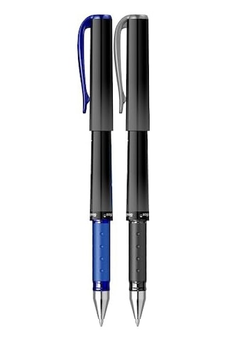 Offıce Broadlıne 1.0 Mm Jel Kalem Siyah & Mavi 2&apos Li Blister 124-Pembe
