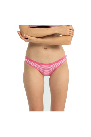 U.s Polo Assn. 66433 Kadın Karışık Desen Pamuklu 3'lü Slip Külot-fuşya Fuşya