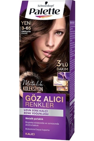 Palette Göz Alıcı Renkler 3 - 65 Çikolata Kahve X 2 Adet