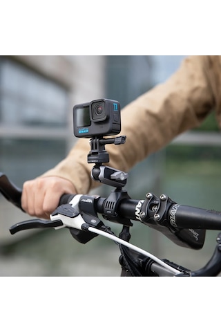 Pgytech Caplock Action Camera Handlebar Mount Gri