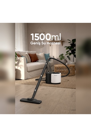 Fressi Fr-sc282 Steam Elite 1500w Siyah Buharlı Temizleyici