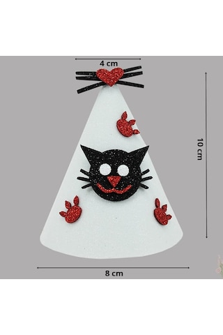 Süsle Bebek Ve Parti Kedi Doğum Günü Şapkası