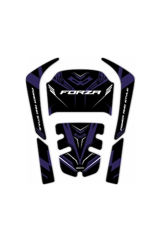 Honda Forza 250 Tank Pad Hofo26rl 2021-2026 Uyumlu Karbon Koruyucu Pad