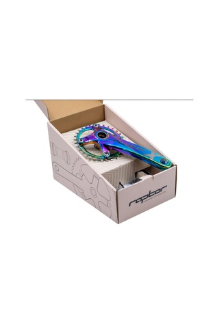 Kron Raptor Hollowtech Aynakol 32 Dişli - Rainbow Çok Renkli