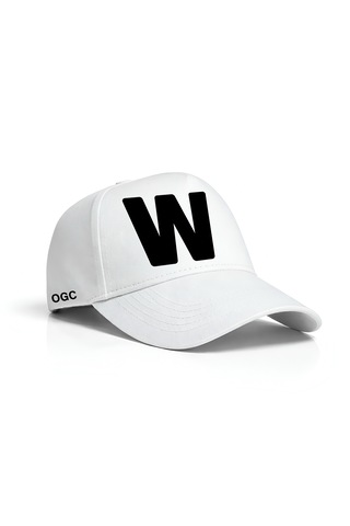 Ogc W Harfi Unisex Şapka Beyaz