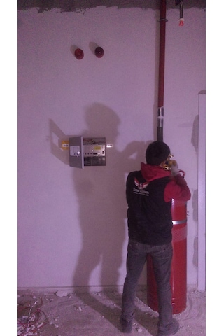 Fm200 Dolu Yangın Söndürme Sistemi Tüpü 40 KG