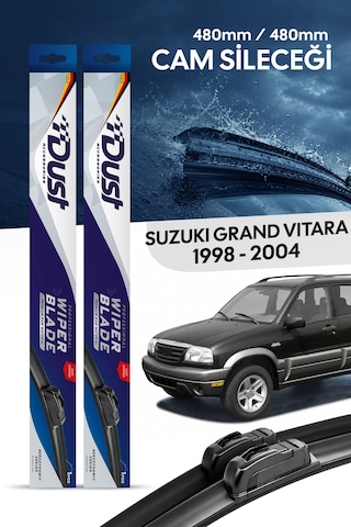 Suzuki Grand Vitara Silecek Takımı 1998-2004 Uyumlu 480mm/480mm
