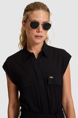 U.S. Polo Assn. U.s. Polo Assn. Kadın Siyah Elbise Dokuma 50324750-vr046