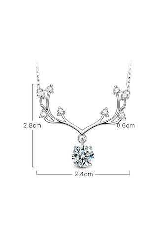 Beyaz Bague Ringen Mükemmel Kesim 1 Ct Uygun Fiyatlı Mozanit Kolye Kadınlar Için 925 Gümüş Elmas Kolye Kız Arkadaşı Için Doğum Günü Hediyesi 1 Carat