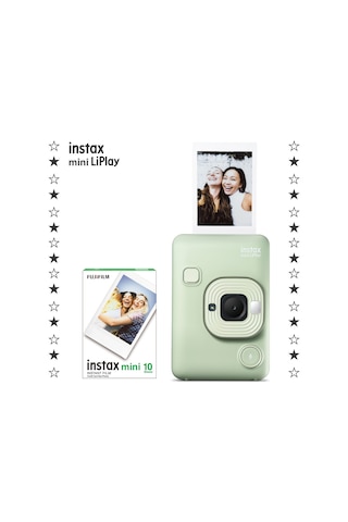 Instax Mini Liplay Hybrid Fotoğraf Makinesi + 10 'lu Film