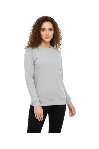 Linsolita Kadın Sıfıryaka Sweatshirt Bgl-st05116 Taş