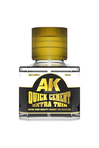 Ak 12001 40 Ml. Extra İnce Ve Hızlı Plastik Yapıştırıcı