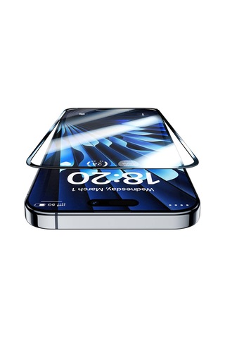 Apple iPhone 15 Uyumlu Benks Glass Warrior Hd Görüntü Cam Ekran Koruyucu Uygulama Aparatlı