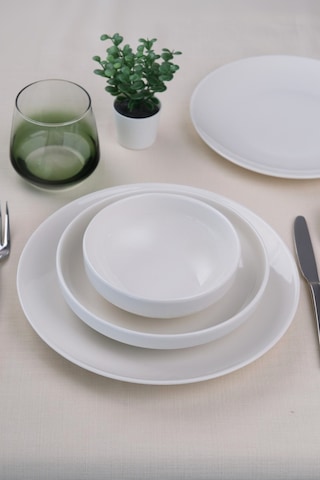 Tabak Evi Porselen Sofia Yemek Takımı 4 Parça Tek Kişilik