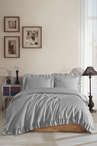Elart Lily Yatak Seti 200x220 Cm Gri Gri