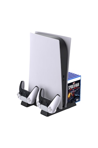 Dobe Tp5 0593 Ps5 Playstation 5 Oyun Hazneli Fanlı Şarj Standı