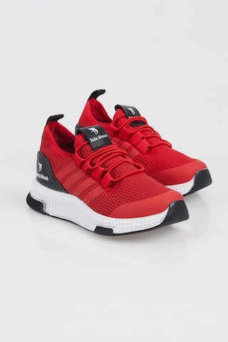 Tonny Black Tbqnt Unisex Çocuk Spor Ayakkabı Kırmızı