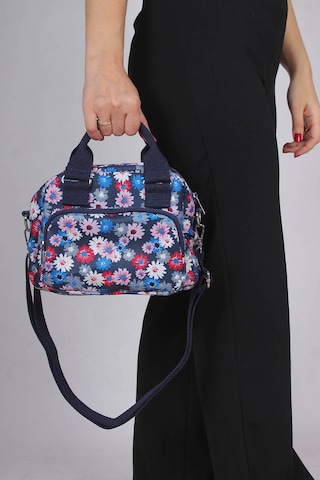 Kore Tarzı Çanta Crossbody, Desenli Kadın Omuz Çantası
