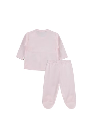 Civil Baby Fırfır Tüllü 1-9 Ay Pijama Takımı - Pembe