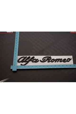 Alfa Romeo Bagaj 3M 3D Krom Metal Logo (547331163)