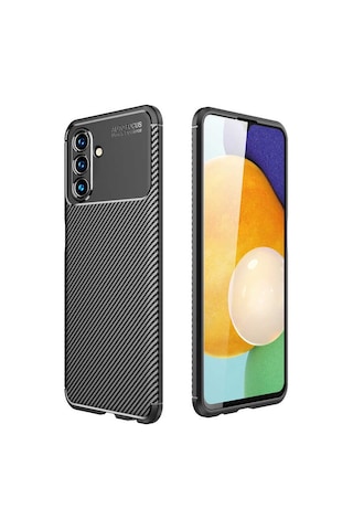 Galaxy A13 5G Kılıf Zore Negro Karbon Tasarım Silikon Kılıf