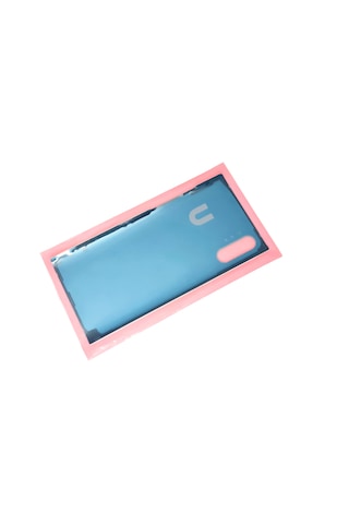 Tkgz Samsung Galaxy Uyumlu Note 10 Plus Arka Kapak Batarya Kapağı - Gri Çok Renkli