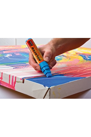 Molotow One4All 15Mm. 627Hs Düz Uç Marker - Signal Black N 180