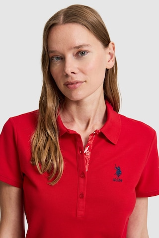 U.s. Polo Assn. Kadın Kırmızı Tişört Basic 50321798-vr030 Kirmizi