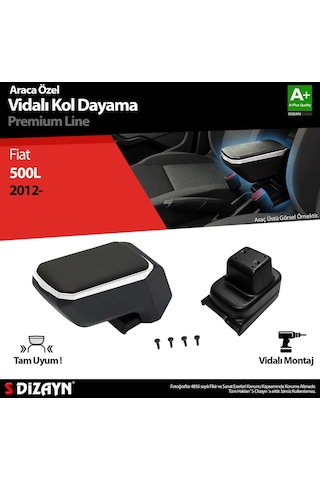 Fiat 500l Kol Dayama Kolçak Abs Vidalı Gri 2012 Üzeri A+kalite