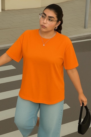Benroma Büyük Beden Unisex Tişört Çok Renkli