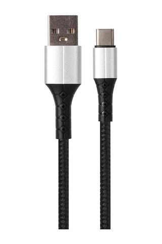 Vcom Cu287c Type-c To Usb 1m 3a Şarj Kablosu