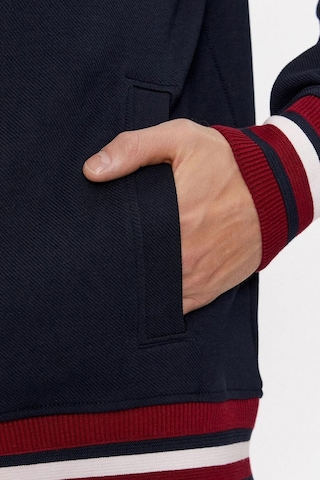 Tommy Hilfiger Ön Fermuarlı Erkek Sweat Lacivert
